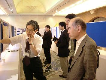 A snapshot at the poster session
